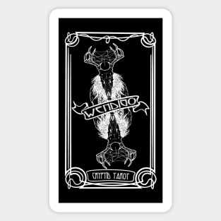 Cryptid Tarot Series: Wendigo Sticker